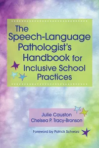 The Speech-Language Pathologist's Handbook for Inclusive School Practice_cover