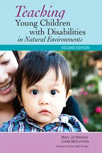 Teaching Young Children with Disabilities in Natural Environments_cover