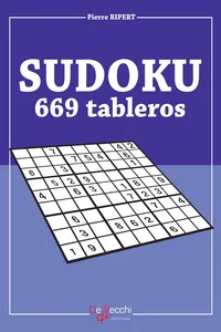 Sudoku - 669 tableros_cover