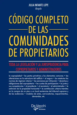 Código completo de las comunidades de propietarios