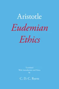 Eudemian Ethics_cover