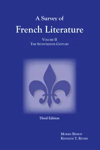 Survey of French Literature, Volume 2_cover