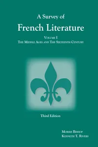 Survey of French Literature, Volume 1_cover
