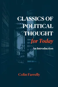 Classics of Political Thought for Today_cover