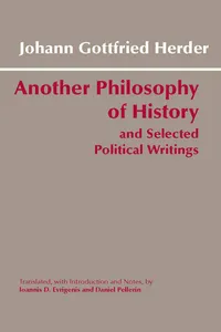 Another Philosophy of History and Selected Political Writings_cover