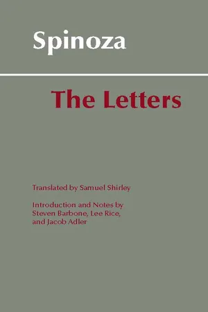 Spinoza: The Letters