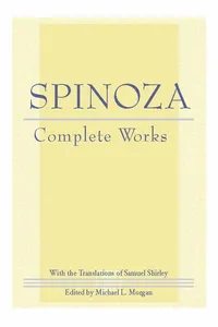 Spinoza: Complete Works_cover