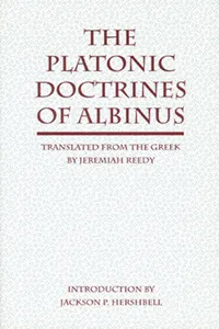 The Platonic Doctrines of Albinus_cover