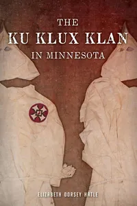 The Ku Klux Klan in Minnesota_cover