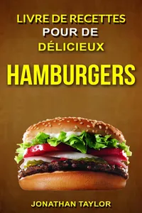 Livre de recettes pour de délicieux hamburgers_cover