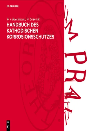 Handbuch des kathodischen Korrosionsschutzes