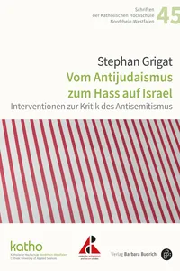 Vom Antijudaismus zum Hass auf Israel_cover