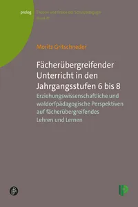 Fächerübergreifender Unterricht in den Jahrgangsstufen 6 bis 8_cover