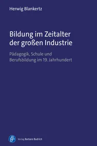 Bildung im Zeitalter der großen Industrie_cover