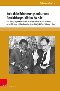 Koloniale Erinnerungskultur und Geschichtspolitik im Wandel_cover
