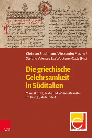 Die griechische Gelehrsamkeit in Süditalien