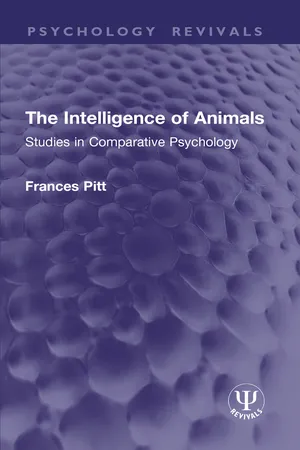 The Intelligence of Animals