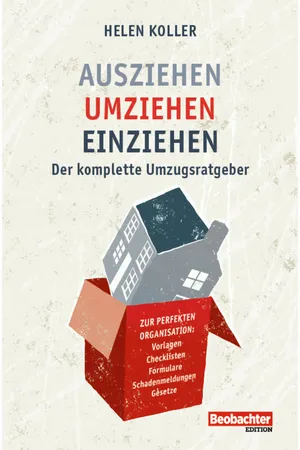 Ausziehen – umziehen – einziehen