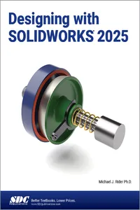 Designing with SOLIDWORKS 2025_cover
