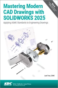Mastering Modern CAD Drawings with SOLIDWORKS 2025_cover