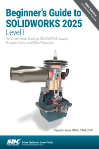Beginner's Guide to SOLIDWORKS 2025 - Level I_cover