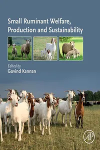 Small Ruminant Welfare, Production and Sustainability_cover