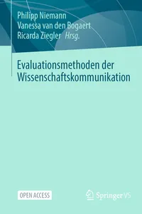 Evaluationsmethoden der Wissenschaftskommunikation_cover