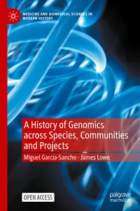 A History of Genomics across Species, Communities and Projects_cover