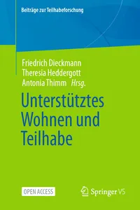 Unterstütztes Wohnen und Teilhabe_cover