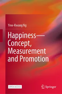 Happiness—Concept, Measurement and Promotion_cover