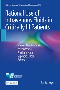 Rational Use of Intravenous Fluids in Critically Ill Patients_cover