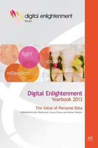 Digital Enlightenment Yearbook 2013_cover