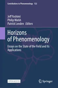 Horizons of Phenomenology_cover