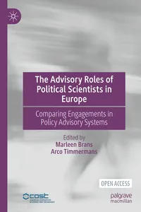 The Advisory Roles of Political Scientists in Europe_cover