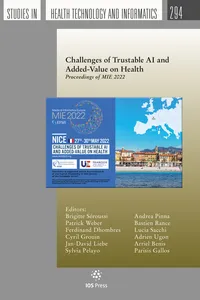 Challenges of Trustable AI and Added-Value on Health_cover