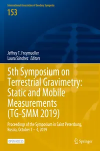 5th Symposium on Terrestrial Gravimetry: Static and Mobile Measurements_cover