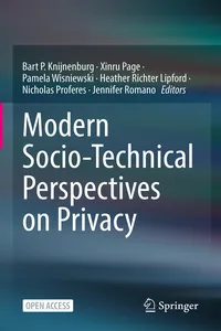 Modern Socio-Technical Perspectives on Privacy_cover