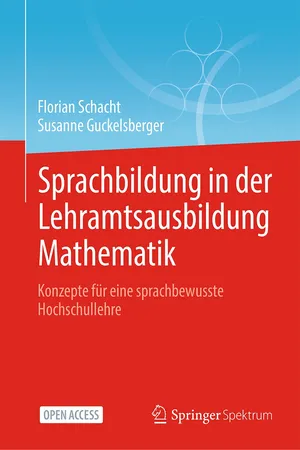Sprachbildung in der Lehramtsausbildung Mathematik