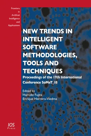 New Trends in Intelligent Software Methodologies, Tools and Techniques