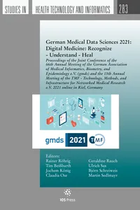 German Medical Data Sciences 2021: Digital Medicine: Recognize - Understand - Heal_cover