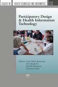 Participatory Design & Health Information Technology_cover