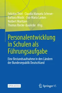 Personalentwicklung in Schulen als Führungsaufgabe_cover