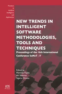 New Trends in Intelligent Software Methodologies, Tools and Techniques_cover