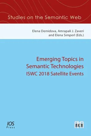 Emerging Topics in Semantic Technologies