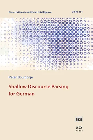 Shallow Discourse Parsing for German