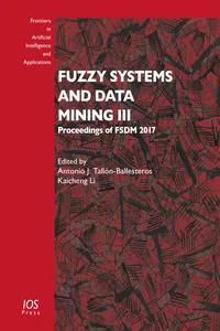 Fuzzy Systems and Data Mining III_cover