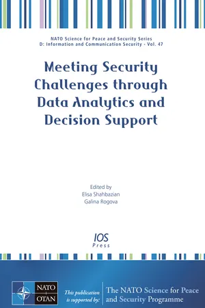 Meeting Security Challenges through Data Analytics and Decision Support