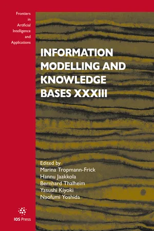 Information Modelling and Knowledge Bases XXXIII
