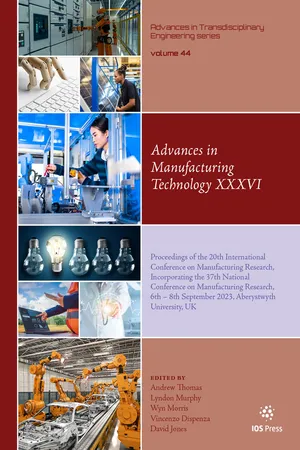 Advances in Manufacturing Technology XXXVI