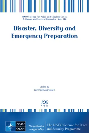 Disaster, Diversity and Emergency Preparation